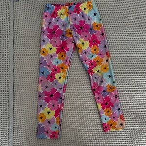 Teresa Colorful Floral Kids Leggings